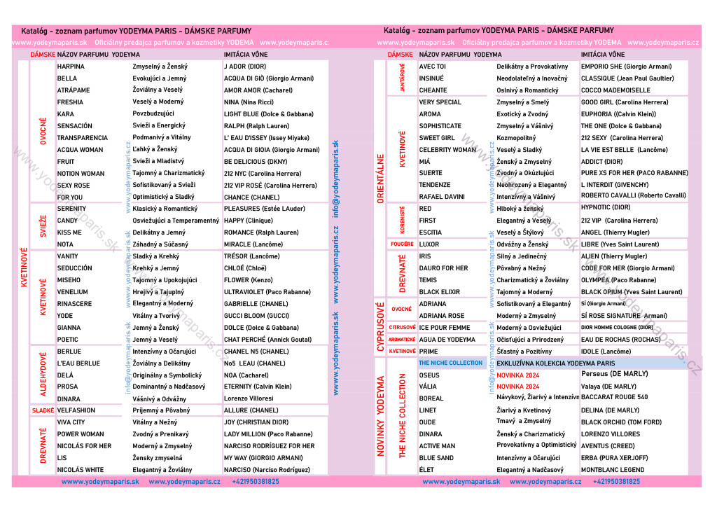 YODEYMA Katalog 